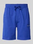 Jack & Jones Sweatshorts mit Stitching Modell 'KARL' in Royal, Größe L