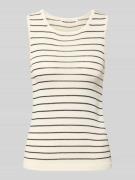 Selected Femme Regular Fit T-Shirt aus Viskose-Mix in Offwhite, Größe ...