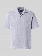 MCNEAL Regular Fit Freizeithemd mit Reverskragen in Dunkelblau, Größe ...