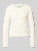 Pepe Jeans Regular Fit Strickpullover aus reiner Baumwolle Modell 'KAS...