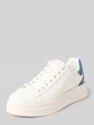 Guess Sneaker aus Leder-Textil-Mix Modell 'ELBINA14' in Weiss, Größe 3...
