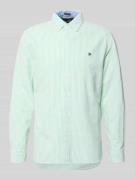 Superdry Regular Fit Freizeithemd mit Reverskragen in Gruen, Größe L