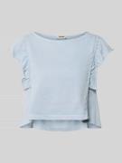 Drykorn T-Shirt mit Schmetterlingsärmeln Modell 'MIRIEL' in Hellblau, ...