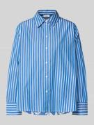 s.Oliver RED LABEL Relaxed Fit Langarmbluse aus reiner Baumwolle in Ro...
