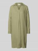 s.Oliver RED LABEL Figurumspielendes Freizeitkleid aus Leinen-Viskose-...