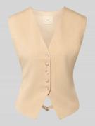 SUNCOO PARIS Slim Fit Weste mit Viskose-Anteil Modell 'DYLAN' in Beige...
