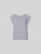 Juvia T-Shirt in Frottee-Optik in Weiss, Größe L