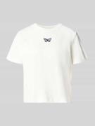 Vero Moda Regular Fit T-Shirt aus reiner Baumwolle Modell 'SARA' in Of...