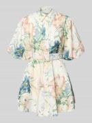 Ted Baker Minikleid aus Leinen-Mix mit Puffärmeln Modell 'OLLIIV' in S...