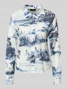 monari Slim Fit Bluse im Allover-Look Modell 'Hamptons Landschaft' in ...