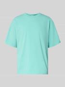 American Vintage T-Shirt mit geripptem Rundhalsausschnitt Modell 'FIZV...