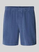 American Vintage Shorts mit elastischem Bund Modell 'PADOW' in Blau, G...