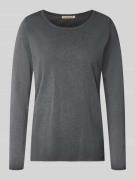 Smith and Soul Longsleeve mit Rundhalsausschnitt in Dunkelgrau, Größe ...