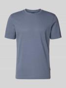 BOSS Regular Fit T-Shirt aus Baumwoll-Mix Modell 'TIBURT 240' in Blau,...