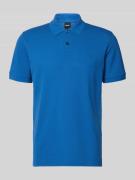 BOSS Regular Fit Poloshirt aus reiner Baumwolle Modell 'PALLAS' in Bla...