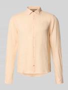 JOOP! Collection Causal Fit Leinenhemd mit Kentkragen Modell 'Mike' in...