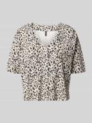 Vero Moda Boxy Fit Hemdbluse aus Viskose-Leinen-Mix Modell 'MYMILO' in...