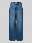 Topshop Wide Leg Jeans im 5-Pocket-Design Modell 'INCH' in Jeansblau, ...