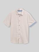 Tom Tailor Regular Fit Freizeithemd aus Leinen-Baumwolle-Mix in Beige,...