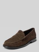Lloyd Loafers aus Leder mit glatter Sohle Modell 'CLOUT MOVE' in Dunke...