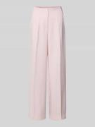 Forever New Wide Leg Hose mit Bügelfalten Modell 'Lee' in Hellrosa, Gr...