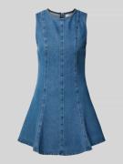 Topshop Jeanskleid mit Rundhalsausschnitt Modell 'LENA' in Jeansblau, ...