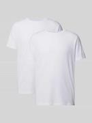 Tommy Hilfiger T-Shirt mit geripptem Rundhalsausschnitt im 2er-Pack in...
