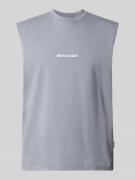 Jack & Jones T-Shirt mit Stitching in Rauchblau, Größe L