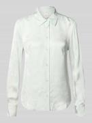 Calvin Klein Womenswear Bluse aus Viskose mit abgerundetem Saum in Min...