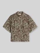 Marc O'Polo Loose Fit Bluse aus reiner Baumwolle in Hellgruen, Größe 3...