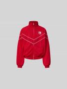 RHUDE Bomberjacke mit Raglanärmeln in Rot, Größe L
