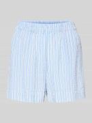 Gant Shorts mit elastischem Bund in Hellblau, Größe 34