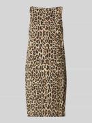 Vila Minikleid aus Viskose-Mix mit U-Boot-Ausschnitt Modell 'PRISILLA'...