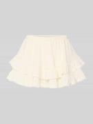 Gina Tricot Minirock aus Viskose-Mix mit Volantsaum Modell 'Frill' in ...