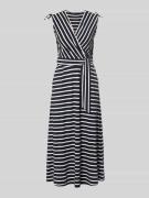 Betty Barclay Midikleid aus Viskose-Mix mit V-Ausschnitt in Marine, Gr...