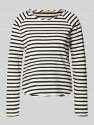 Smith and Soul Longsleeve mit Rundhalsausschnitt und Rollsaum in Black...