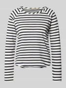 Smith and Soul Longsleeve mit Rundhalsausschnitt und Rollsaum in Marin...