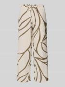 Vila Stoffhose aus Viskose-Mix Modell 'PRISILLA' in Beige, Größe 34