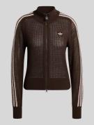 adidas Originals Slim Fit Trainingsjacke in Strickoptik Modell 'FIREBI...