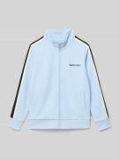 Jack & Jones Sweatjacke mit Eingrifftaschen Modell 'COTEDAZUR' in Bleu...