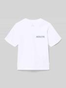 Jack & Jones T-Shirt mit Statement-Print Modell 'CASSIS' in Weiss, Grö...