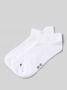 Snocks Summer Running Socks im 2er-Pack mit gerippten Bündchen in Weis...