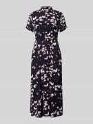 Christian Berg Woman Selection Hemdblusenkleid im Allover-Look mit Bin...