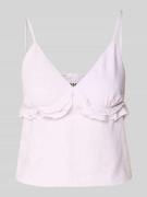 Only Regular Fit Trägertop aus Viskose-Leinen-Mix Modell 'SIESTA' in R...