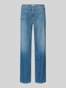 Cambio Wide Leg Jeans aus Baumwoll-Mix Modell 'TESS' in Jeansblau, Grö...