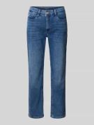 MAC Cropped Jeans mit Eingrifftaschen Modell 'Dream' in Blau, Größe 34...