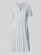 Only A-Linie Freizeitkleid aus Viskose-Leinen-Mix Modell 'TIRI-GOA' in...