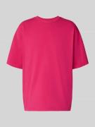 American Vintage T-Shirt mit geripptem Rundhalsausschnitt Modell 'FIZV...