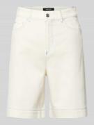 Marc Cain Jeansshorts mit Eingrifftaschen in Weiss, Größe 34