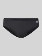 Emporio Armani Badehose mit Logo-Patch in Black, Größe L